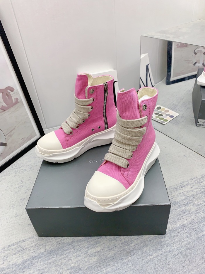 Men Women R*ick O*wens Top Sneaker (annareps)