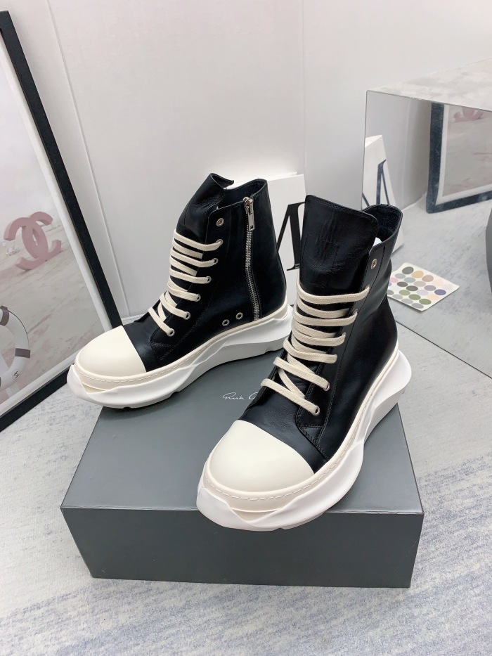 Men Women R*ick O*wens Top Sneaker (annareps)