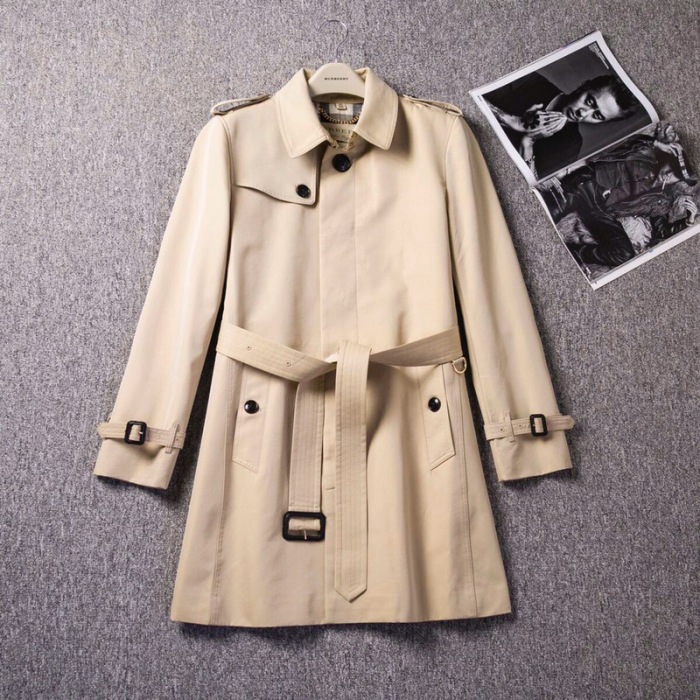 Free shipping annareps Men Trench Coat