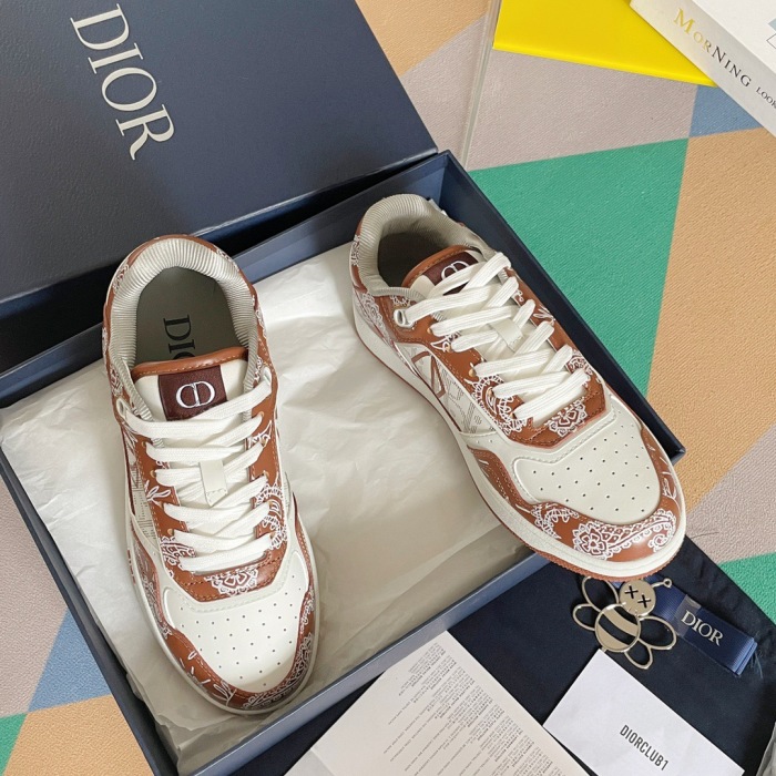 Men Women D*ior Top Sneaker