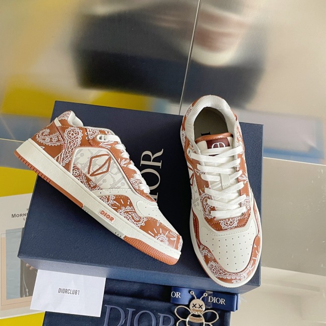 Men Women D*ior Top Sneaker