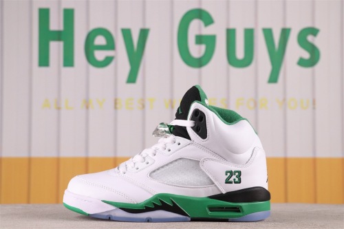 Men women Nike Air Jordan Air Jordan 5 WMNS “Lucky Green” aj (annareps)
