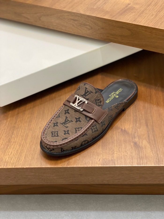 Men L*ouis V*uitton Top Slippers (Annareps )