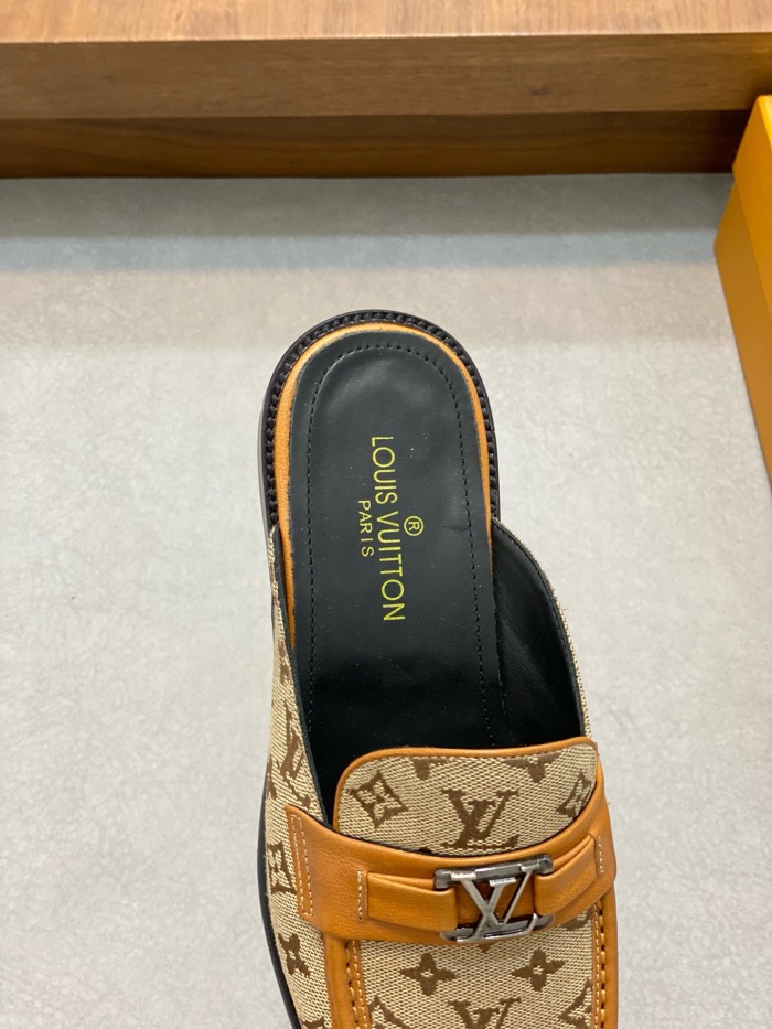 Men L*ouis V*uitton Top Slippers (Annareps )