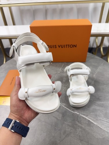 Free shipping annareps Women L*ouis V*uitton Top Sandals