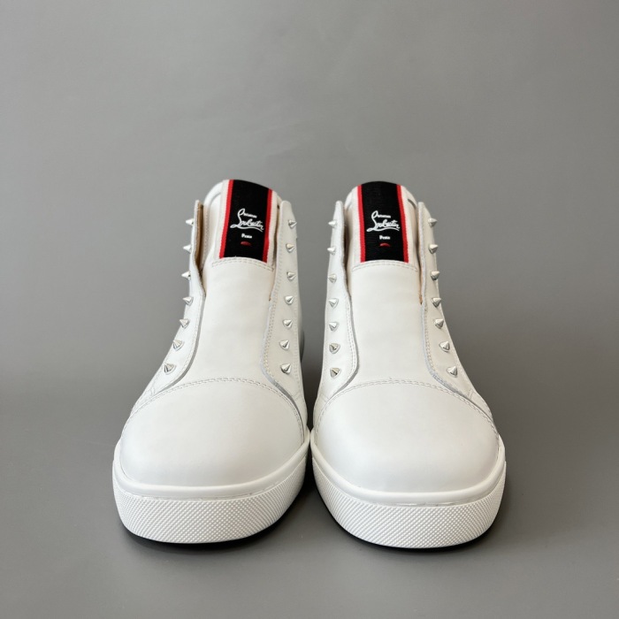 annareps  C*hristian ·Louboutin men women TOP sneakers