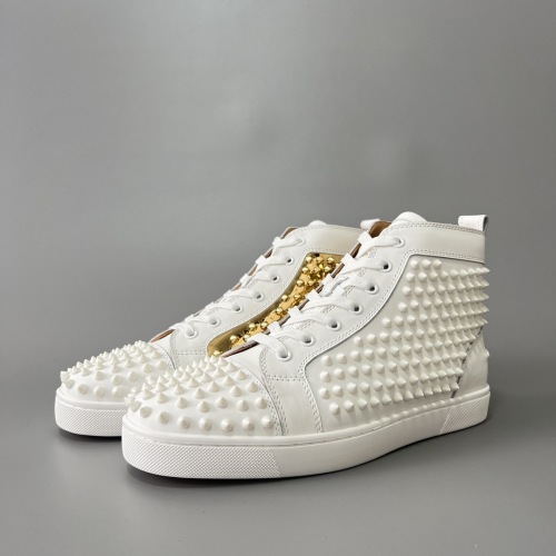 annareps  C*hristian ·Louboutin men women TOP sneakers