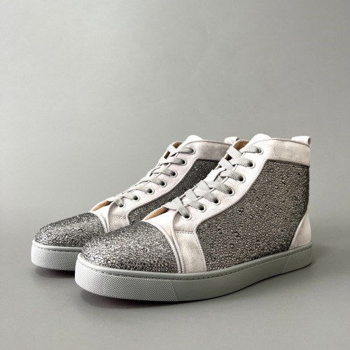 annareps  C*hristian ·Louboutin men women TOP sneakers