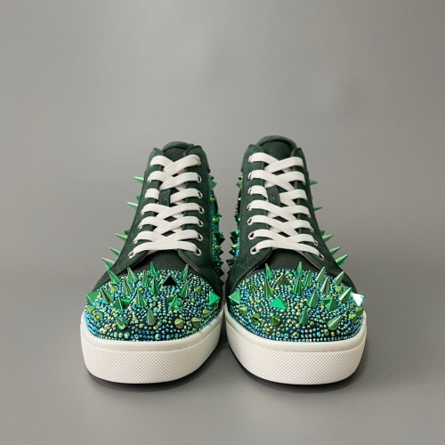 annareps  C*hristian ·Louboutin men women TOP sneakers