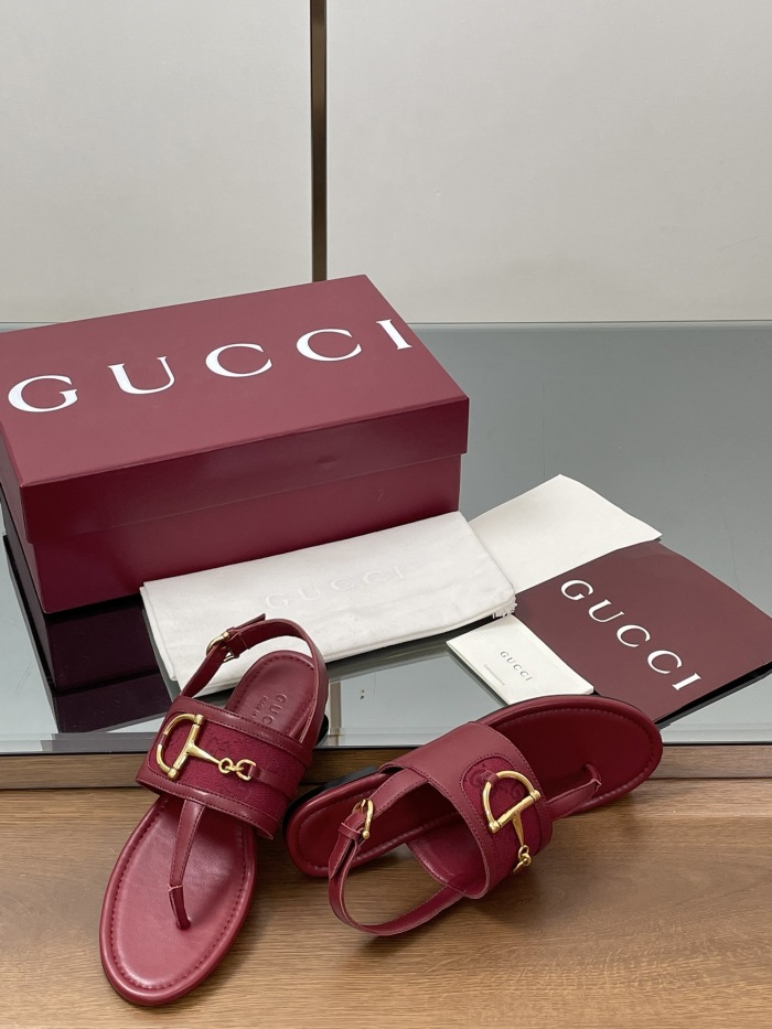 Free shipping annareps Women G*ucci Top Sandals