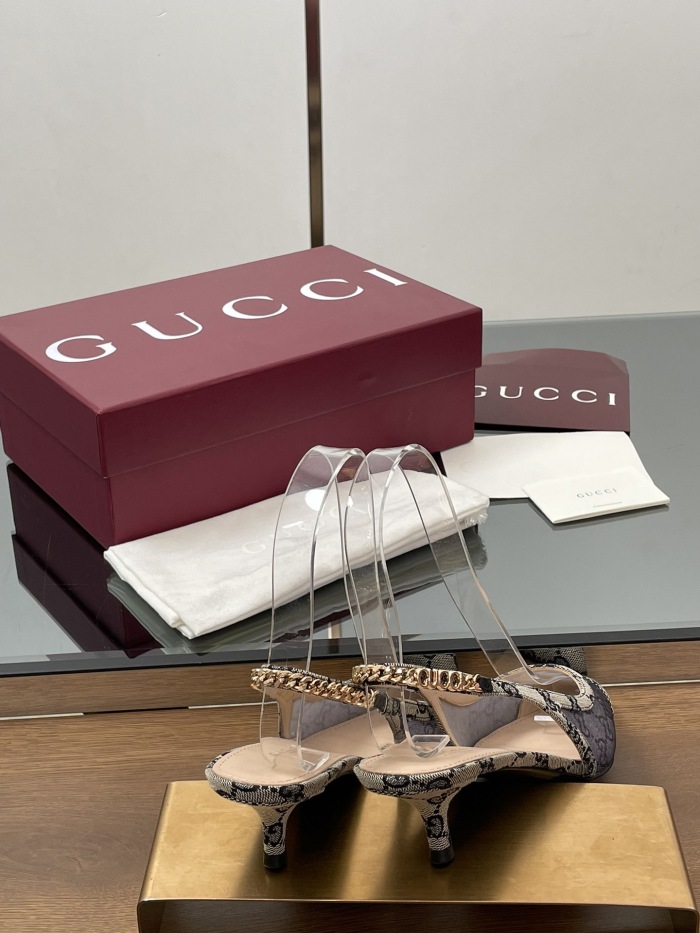 Free shipping annareps Women G*ucci Top Sandals