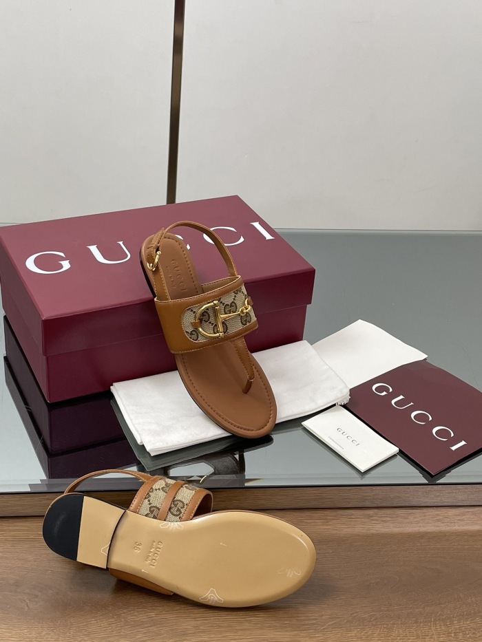 Free shipping annareps Women G*ucci Top Sandals