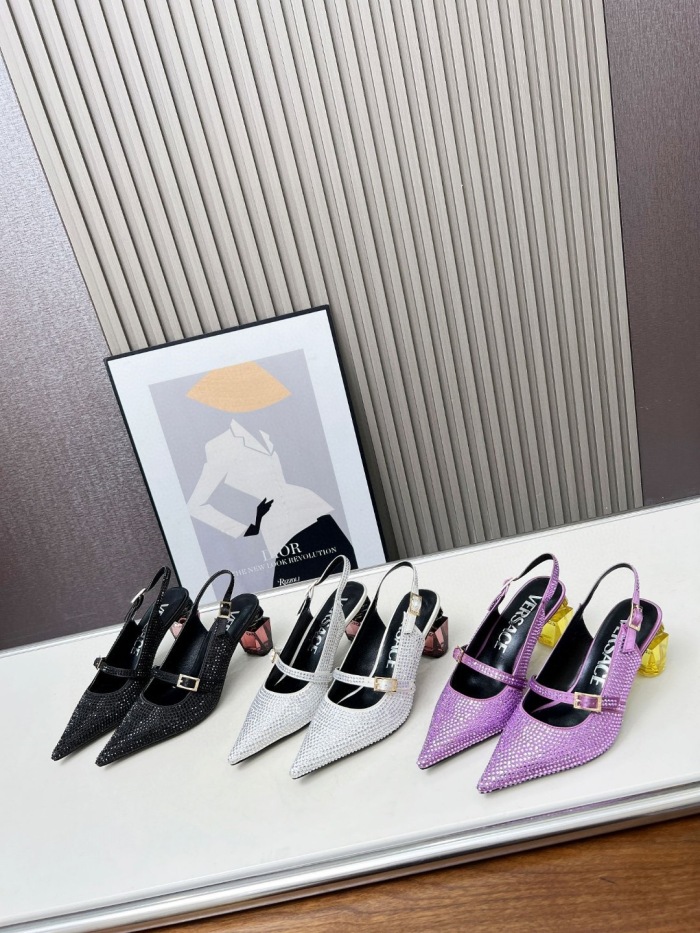 Free shipping annareps Women V*ersace Top Sandals
