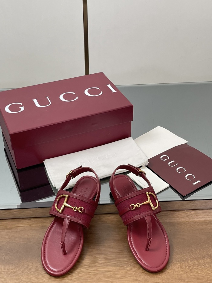 Free shipping annareps Women G*ucci Top Sandals