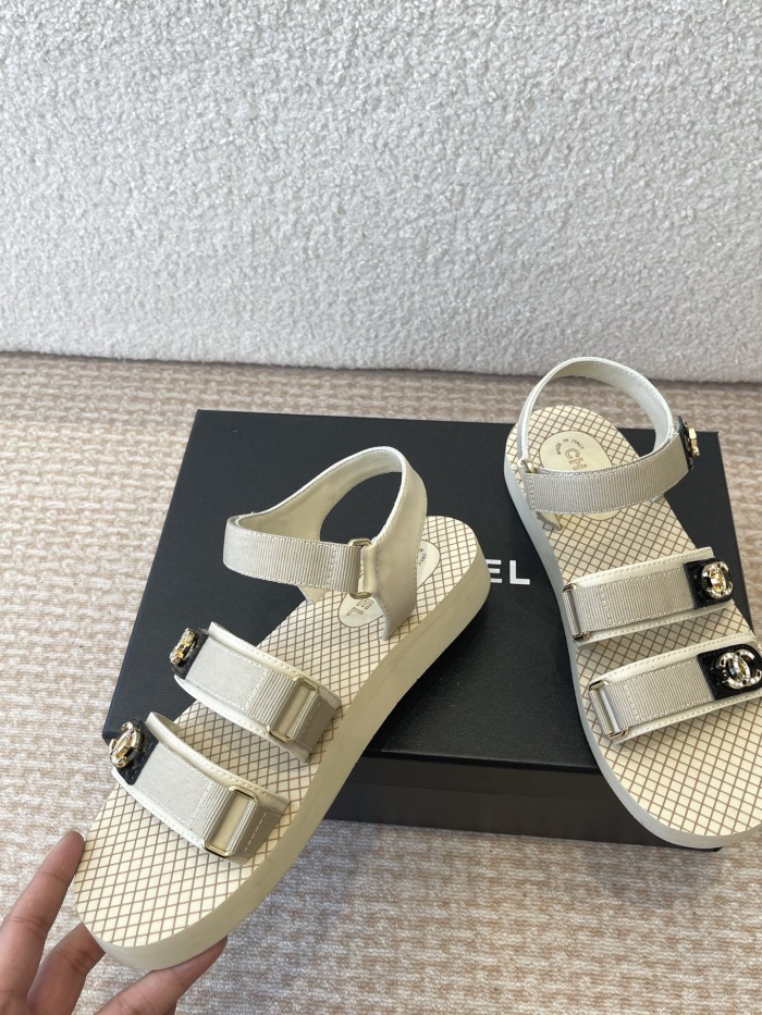 Free shipping annareps Women C*hanel  Sandals