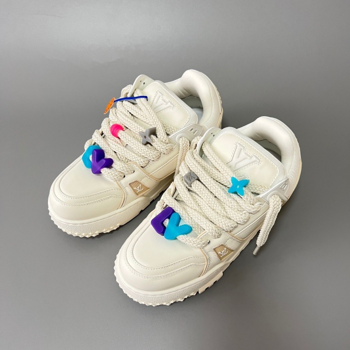 Men  Women  L*ouis V*uitton   Top Sneaker L*V Trainer size 35-46