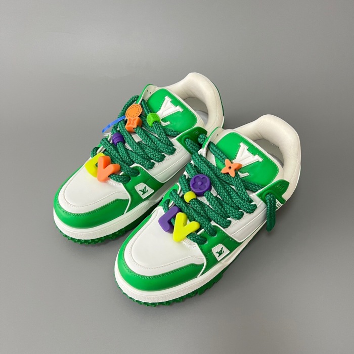 Men  Women  L*ouis V*uitton   Top Sneaker L*V Trainer size 35-46
