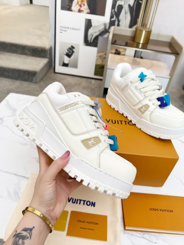 Men  Women  L*ouis V*uitton   Top Sneaker L*V Trainer size 35-46