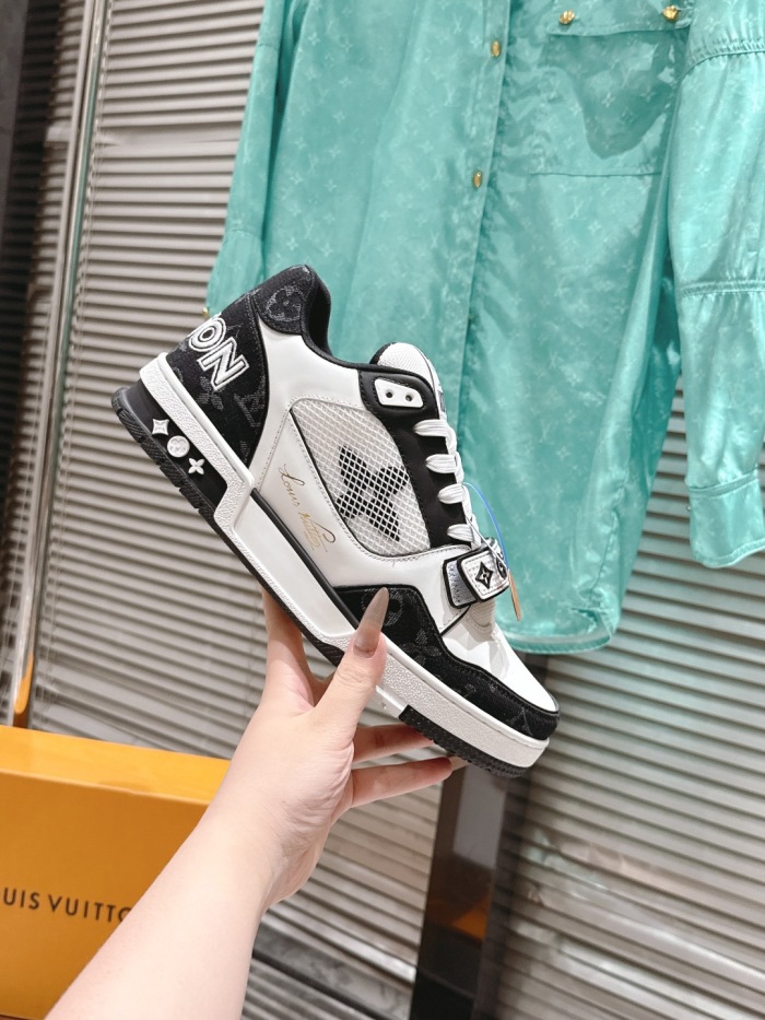 Men  Women  L*ouis V*uitton   Top Sneaker L*V Trainer size 35-46
