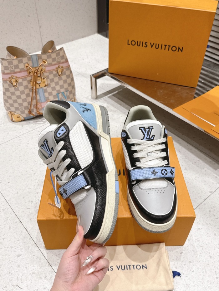 Men  Women  L*ouis V*uitton   Top Sneaker L*V Trainer size 35-46