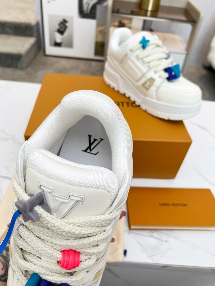Men  Women  L*ouis V*uitton   Top Sneaker L*V Trainer size 35-46