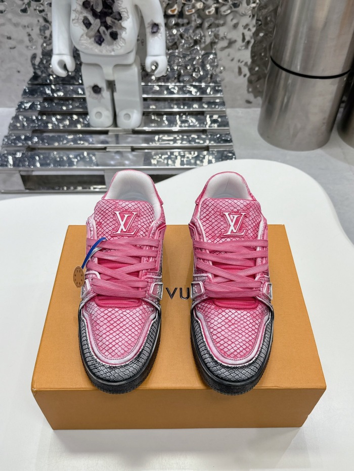 Men  Women  L*ouis V*uitton   Top Sneaker L*V Trainer size 35-46