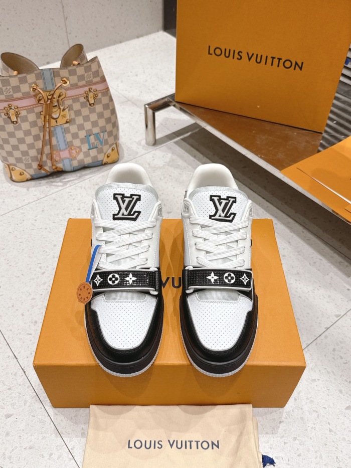 Men  Women  L*ouis V*uitton   Top Sneaker L*V Trainer size 35-46