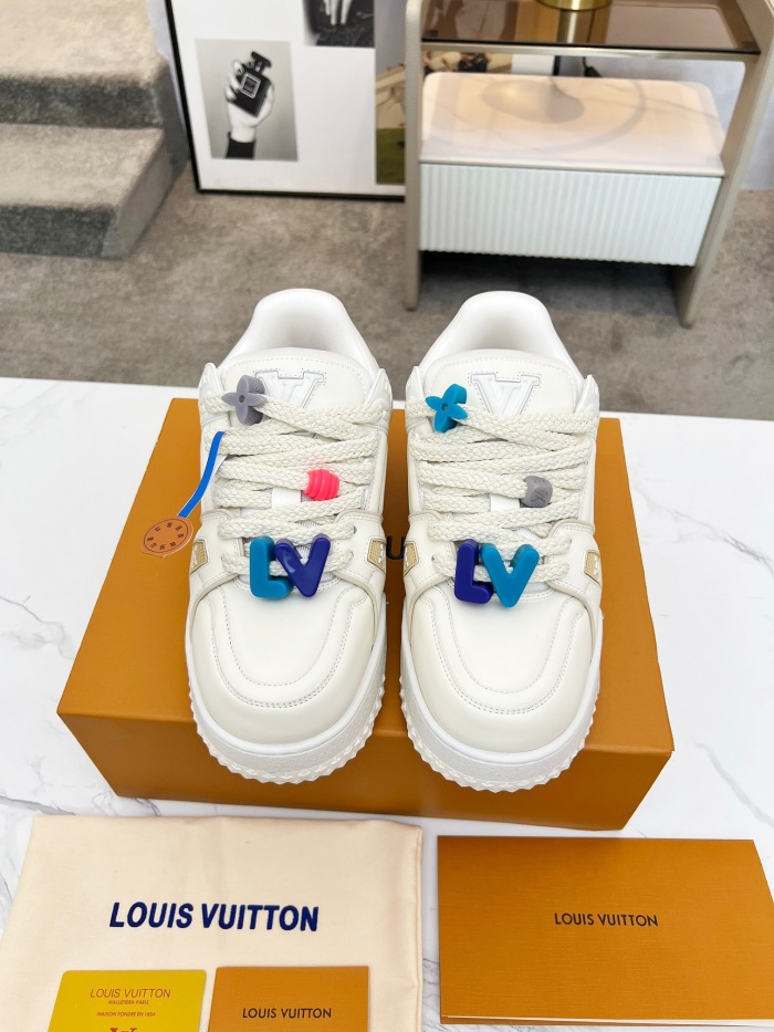 Men  Women  L*ouis V*uitton   Top Sneaker L*V Trainer size 35-46