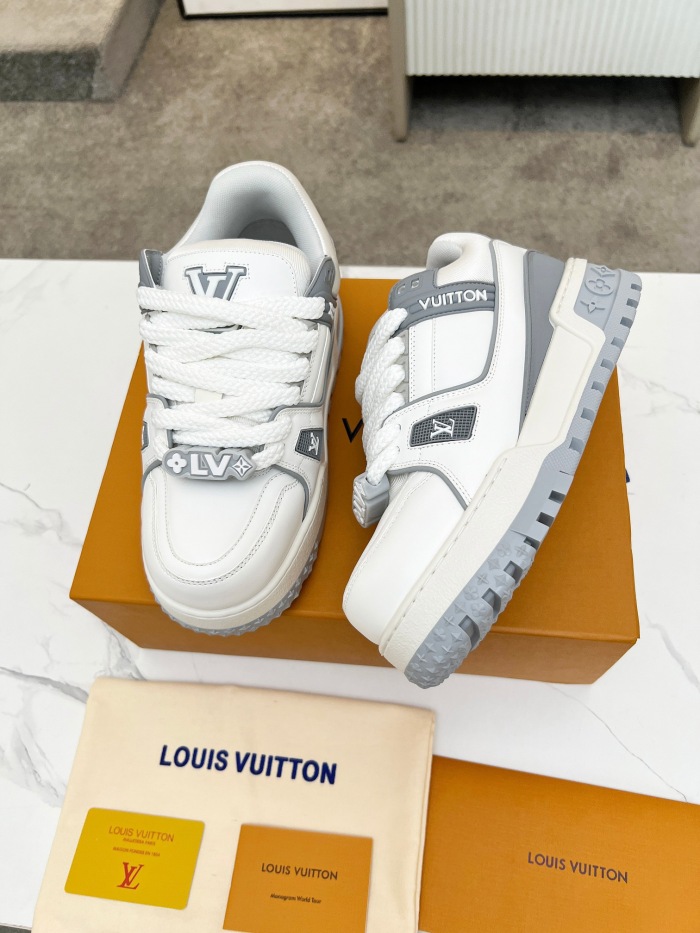 Men  Women  L*ouis V*uitton   Top Sneaker L*V Trainer size 35-46