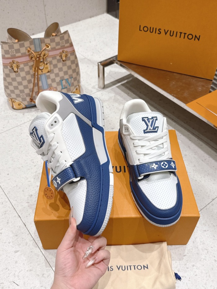 Men  Women  L*ouis V*uitton   Top Sneaker L*V Trainer size 35-46