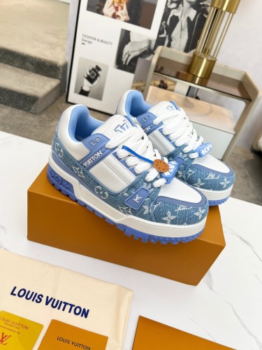 Men  Women  L*ouis V*uitton   Top Sneaker L*V Trainer size 35-46