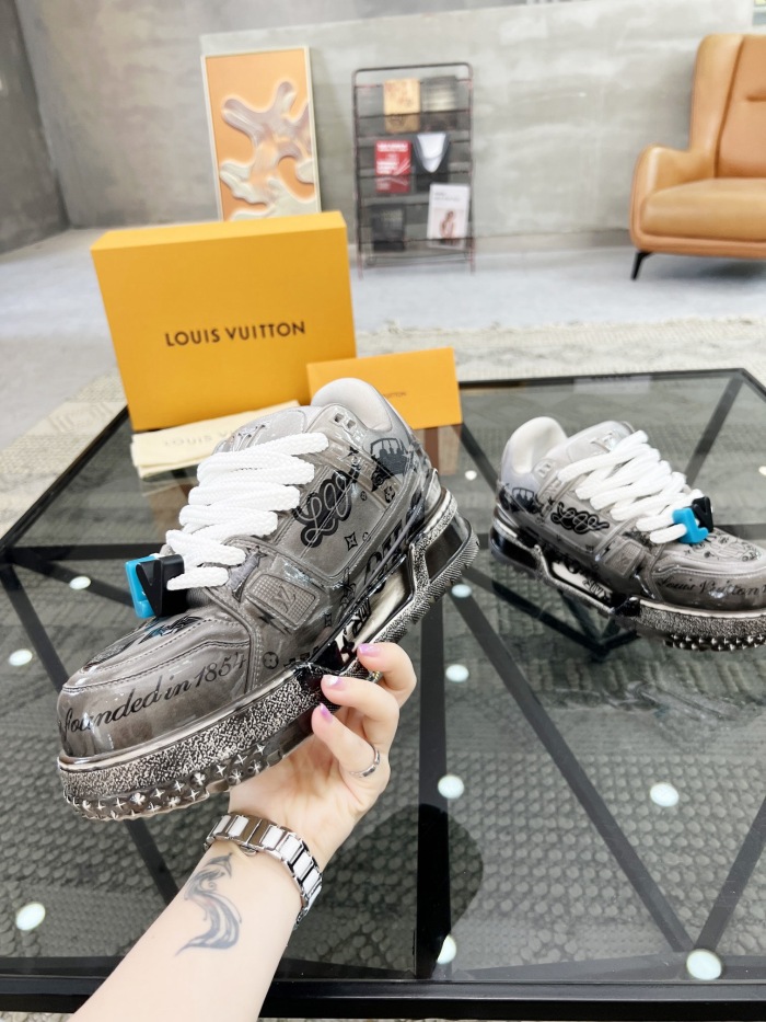 Men  L*ouis V*uitton  Top Sneaker L*V Shoes