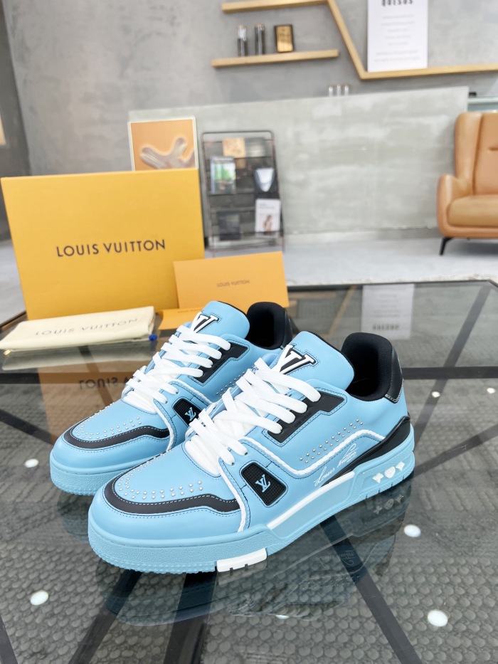 Men  L*ouis V*uitton  Top Sneaker L*V Shoes