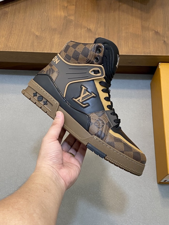 Men  L*ouis V*uitton  Top Sneaker L*V Shoes