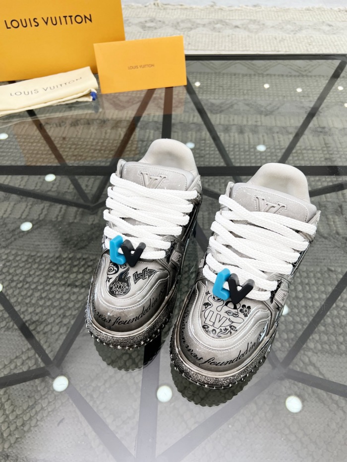 Men  L*ouis V*uitton  Top Sneaker L*V Shoes