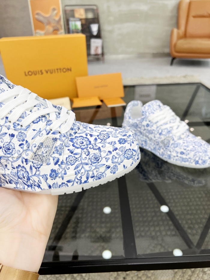 Men  L*ouis V*uitton  Top Sneaker L*V Shoes