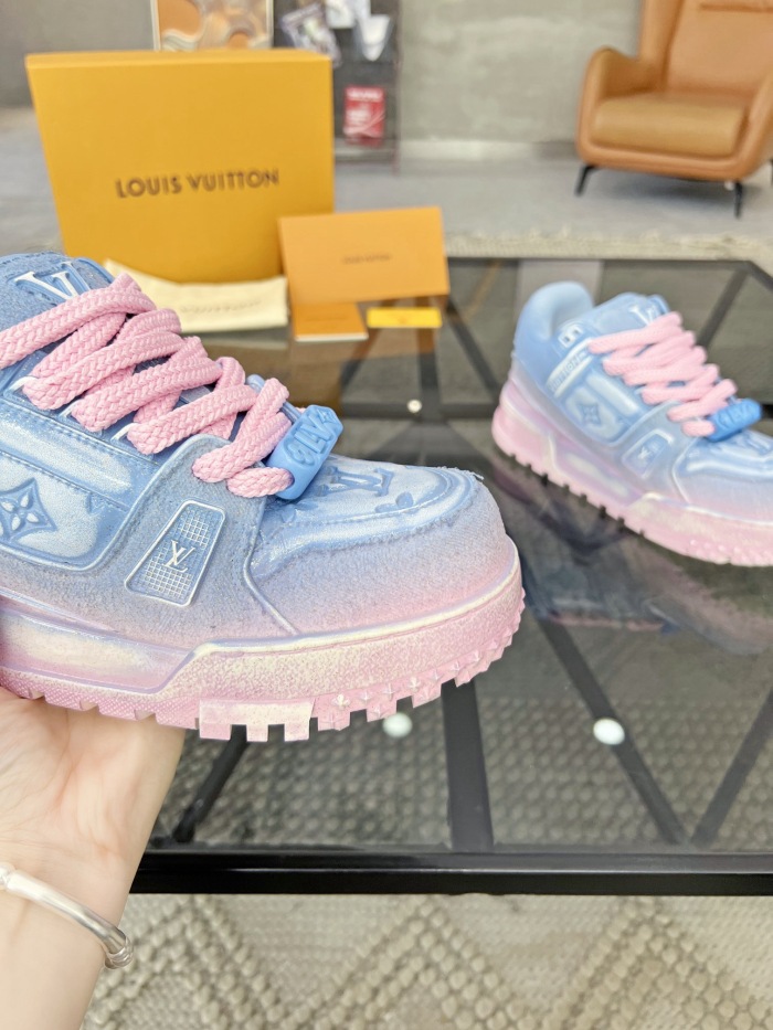 Men  L*ouis V*uitton  Top Sneaker L*V Shoes