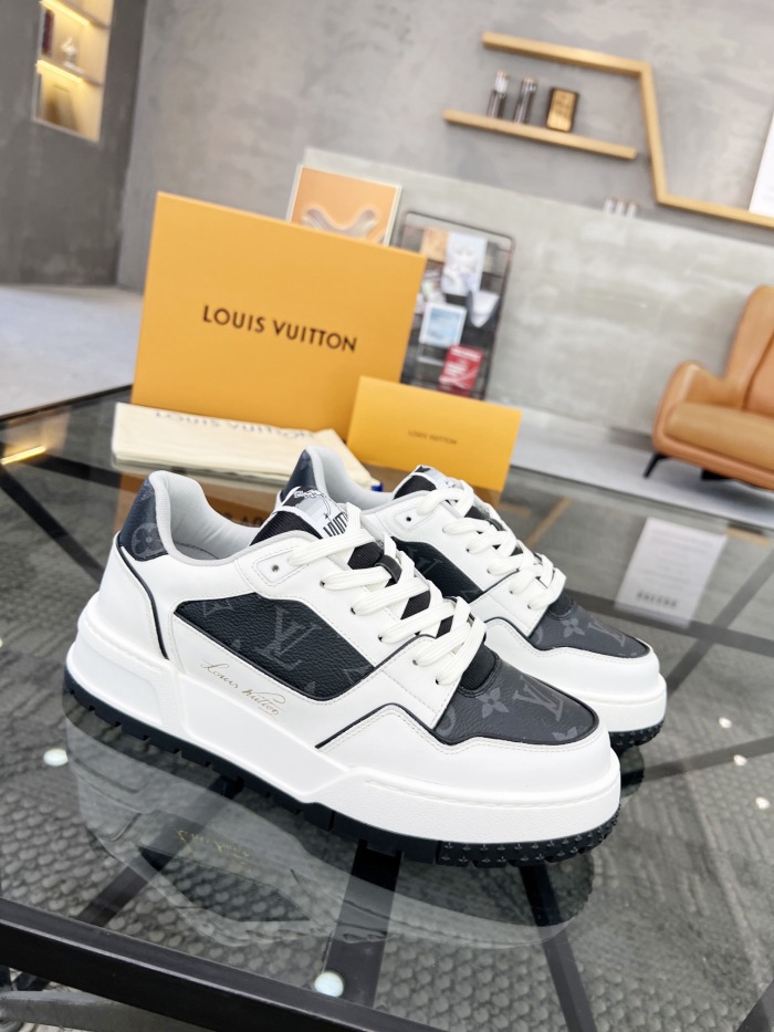 Men  L*ouis V*uitton  Top Sneaker L*V Shoes