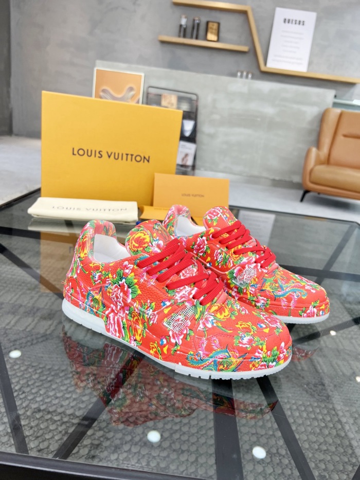 Men  L*ouis V*uitton  Top Sneaker L*V Shoes