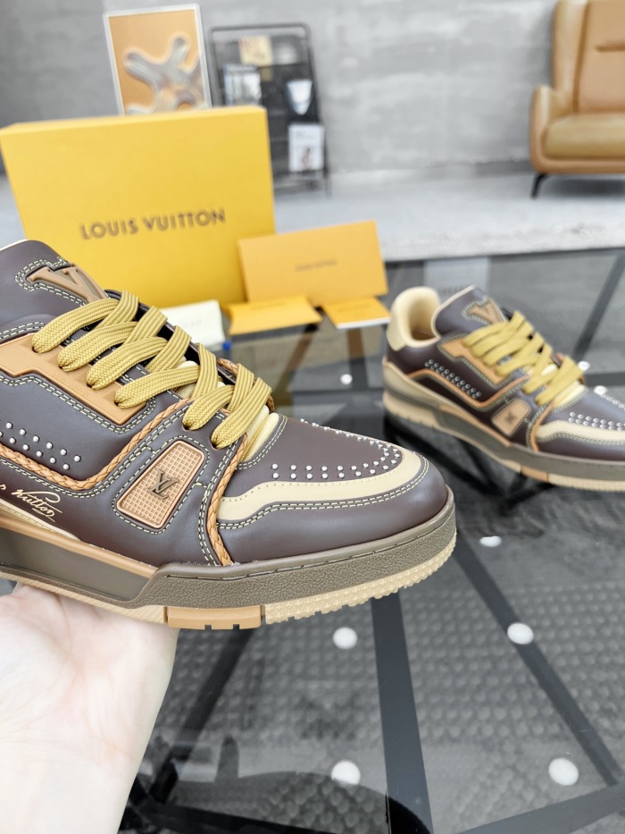Men  L*ouis V*uitton  Top Sneaker L*V Shoes