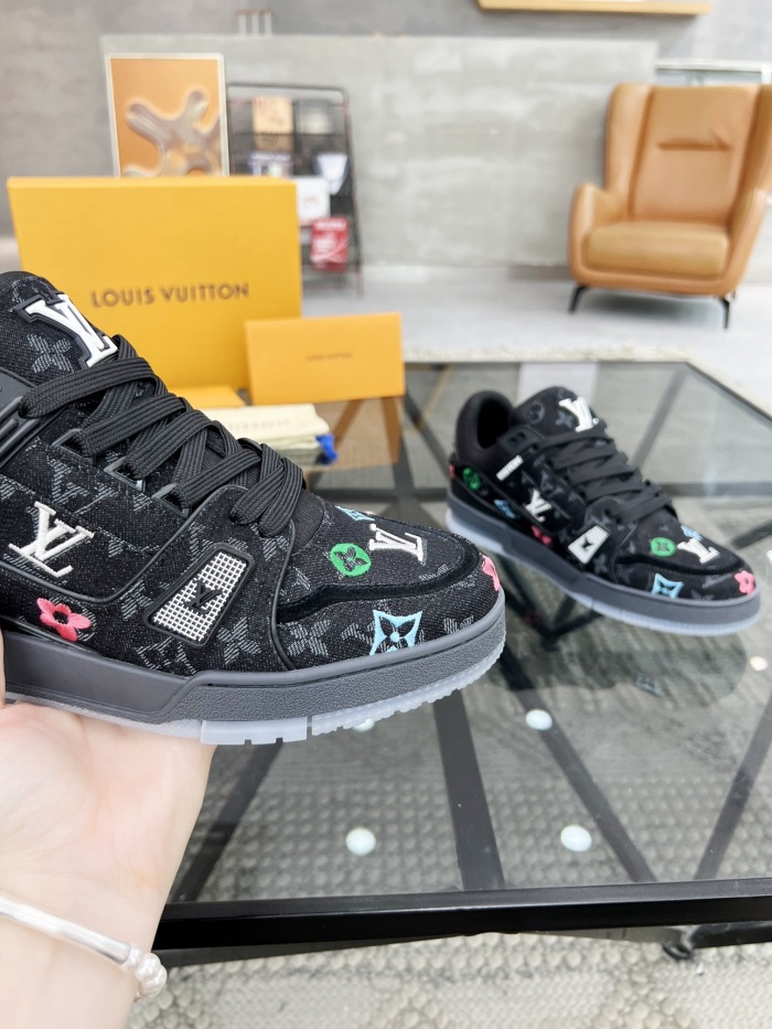 Men  L*ouis V*uitton  Top Sneaker L*V Shoes