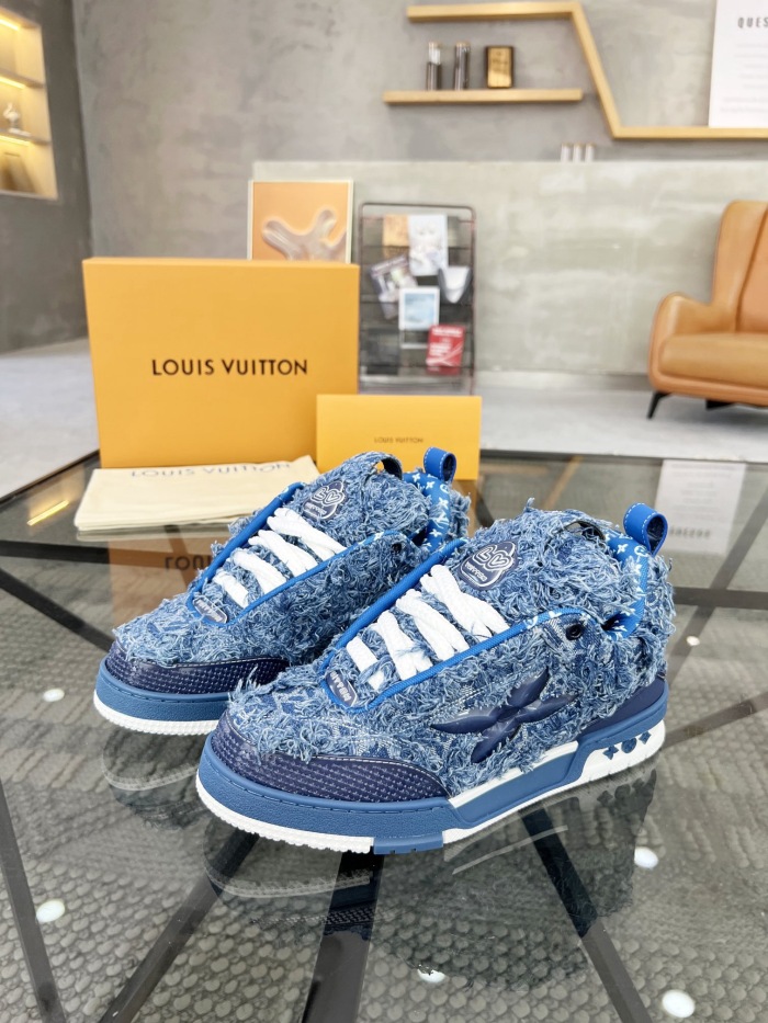 Men  L*ouis V*uitton  Top Sneaker L*V Shoes