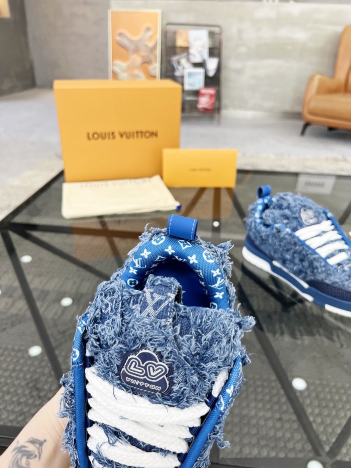 Men  L*ouis V*uitton  Top Sneaker L*V Shoes