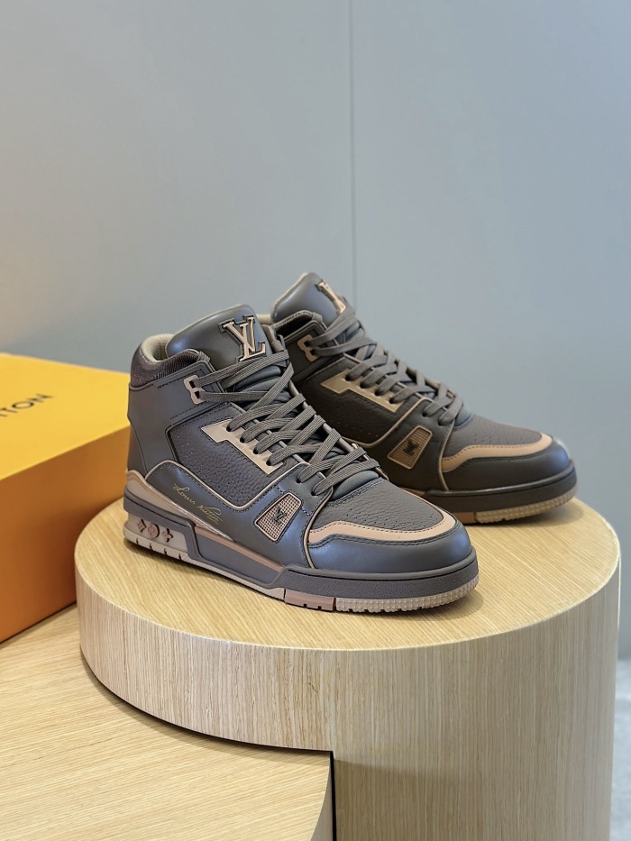 Men  L*ouis V*uitton  Top Sneaker L*V Shoes