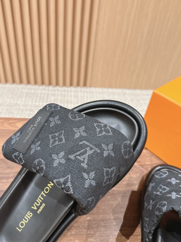 Women Men L*ouis V*uitton Slides Top Sneaker L*V Sandals