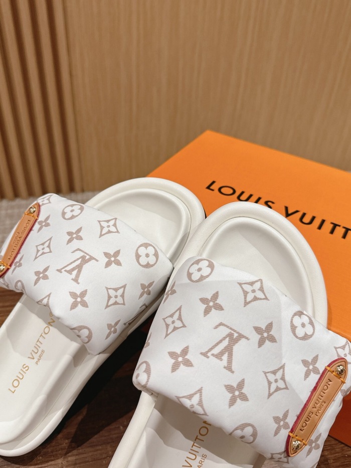 Women Men L*ouis V*uitton Slides Top Sneaker L*V Sandals