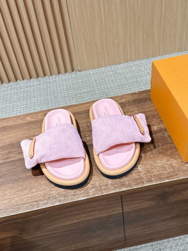 Women Men L*ouis V*uitton Slides Top Sneaker L*V Sandals