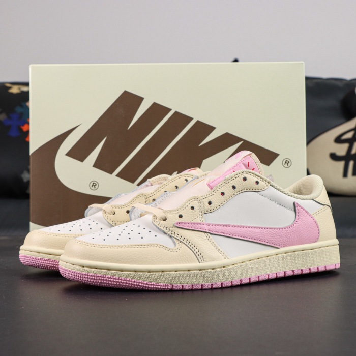 Men Women  Travis Scott x  Air 1 LOW OG  AJ1 sneakers