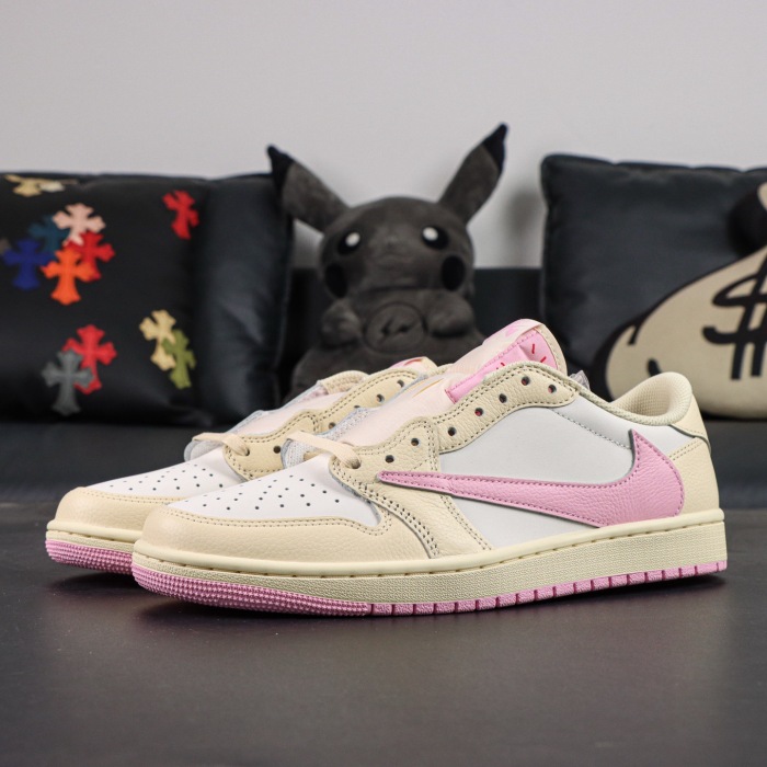 Men Women  Travis Scott x  Air 1 LOW OG  AJ1 sneakers