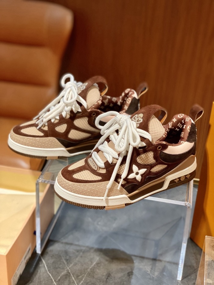 Men  Women  L*ouis V*uitton skate   Top Sneaker L*V Trainer size 35-46